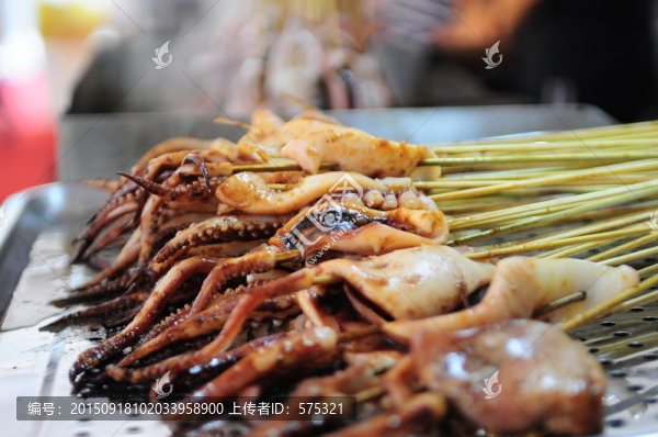鐵板燒魷魚