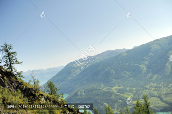 群山,山巒