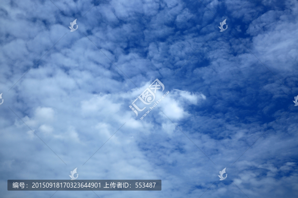 藍天白云
