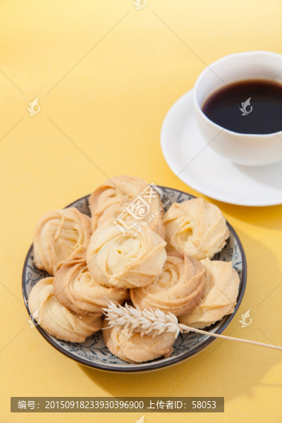 點心麥穗與咖啡