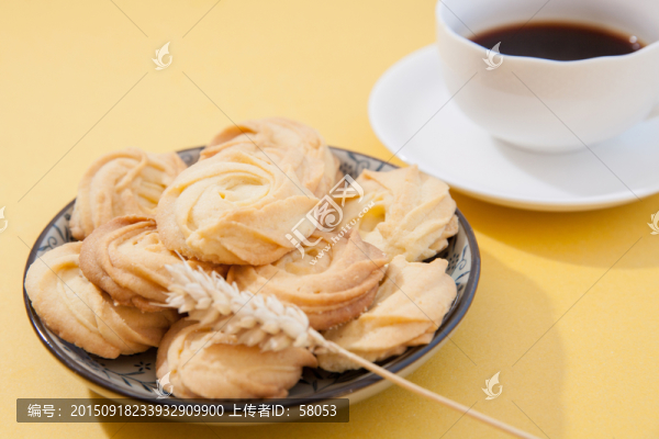 點心麥穗與咖啡