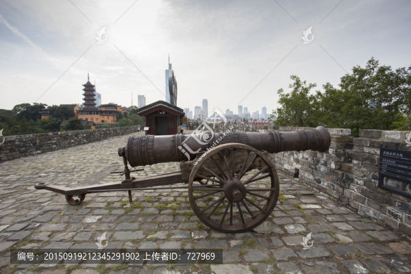 南京明城墻,火炮,弩車