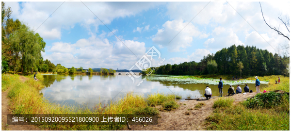 長春凈月潭國家森林公園全景
