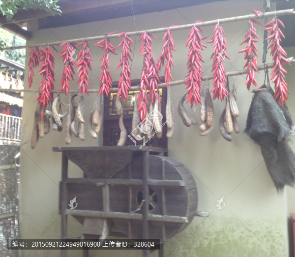 曬辣椒,曬農(nóng)作物