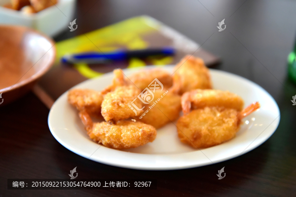 炸蝦段