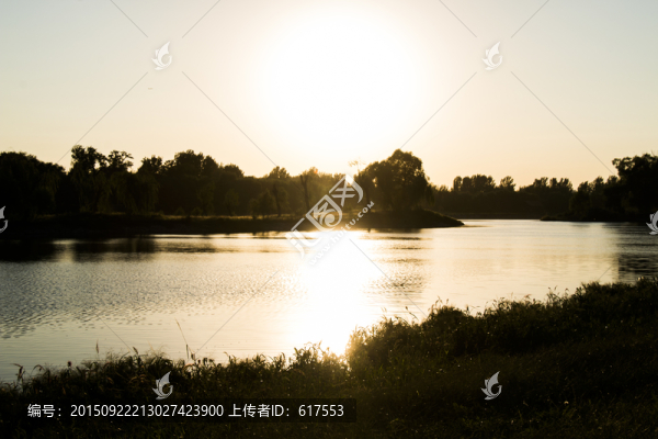 落日余暉
