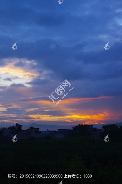 鄉(xiāng)村日出,有噪點(diǎn)