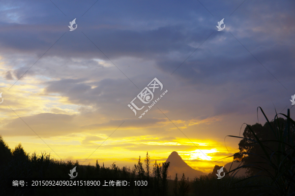 鄉(xiāng)村日出,有噪點