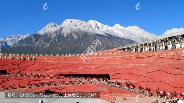 玉龍雪山,麗江露天劇場