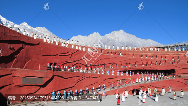 玉龍雪山,麗江露天劇場(chǎng)