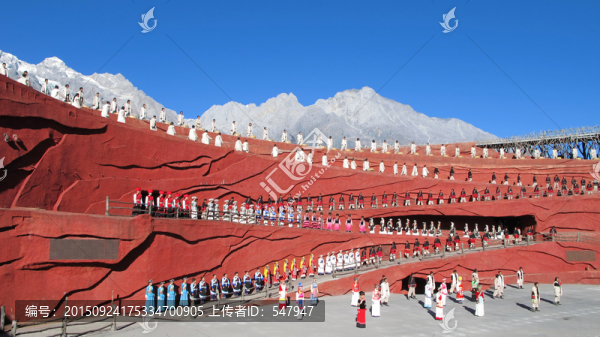 玉龍雪山,麗江露天劇場(chǎng)