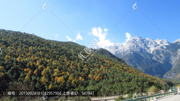 云南麗江風(fēng)光,玉龍雪山