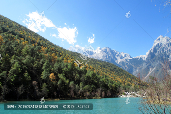 麗江風光,玉龍雪山
