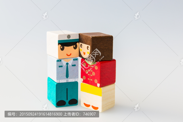 靜物攝影積木玩具