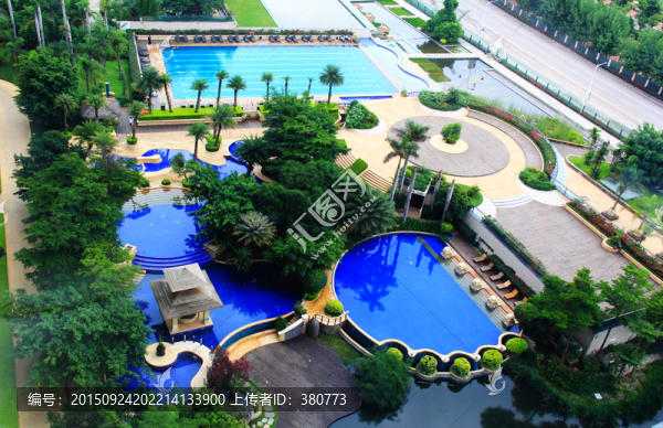 酒店,游泳池