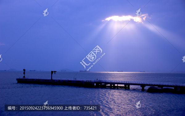 霞光萬丈