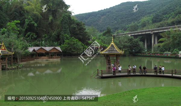 孔雀山莊,云南西雙版納