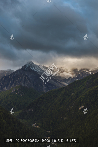 稻城亞丁雪山,川西風(fēng)光