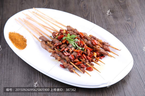 香辣肉串