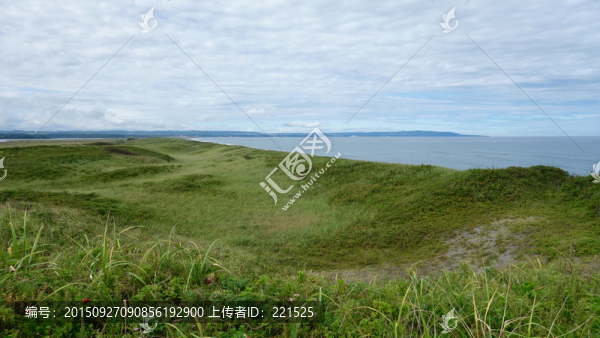 北海道原生花園站海邊