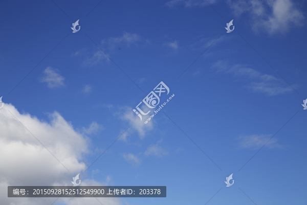 藍天白云