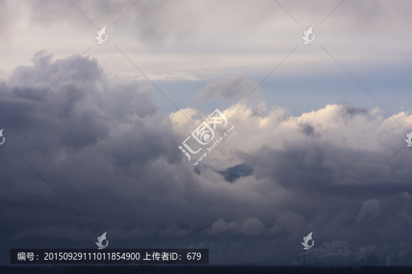 烏云,污染