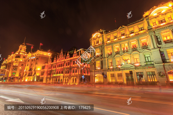 上海外灘夜景萬國建筑博覽群