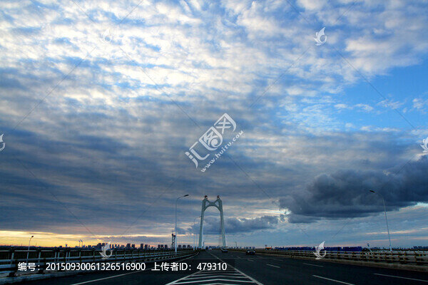 大慶,濕地,高架橋