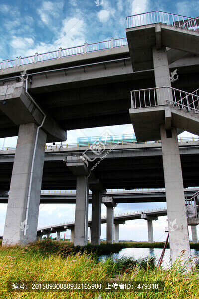 大慶,濕地,高架橋
