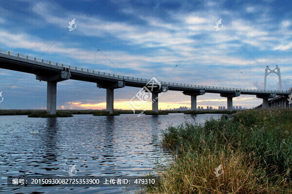 大慶,濕地,高架橋