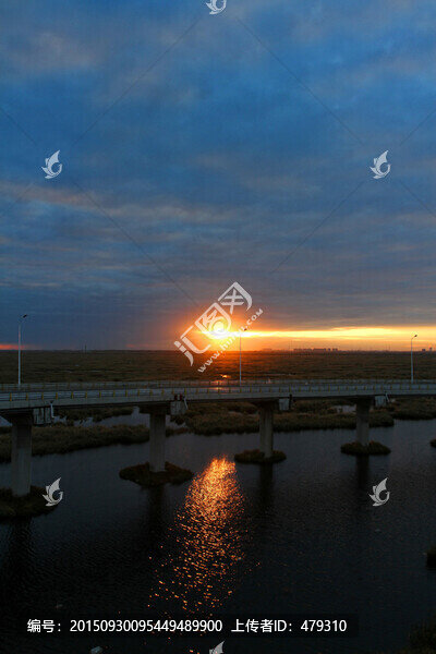 大慶,濕地,高架橋