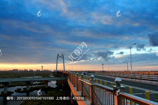 大慶,濕地,高架橋