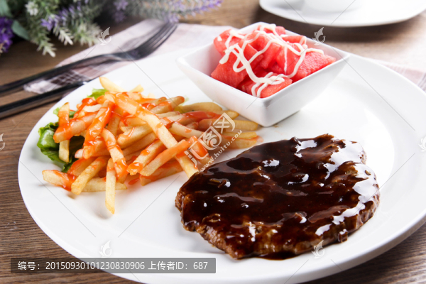黑椒牛排