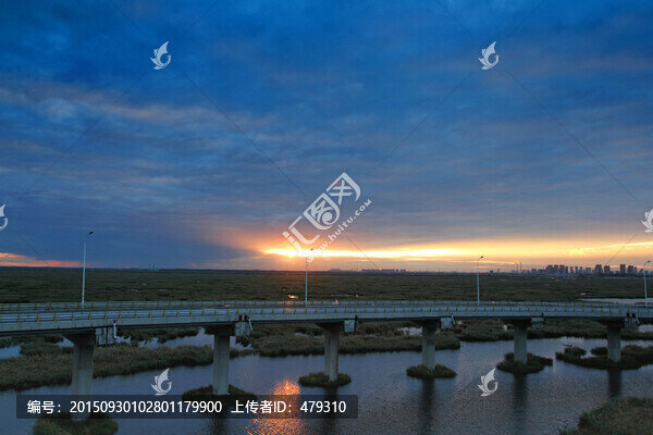 大慶,濕地,高架橋