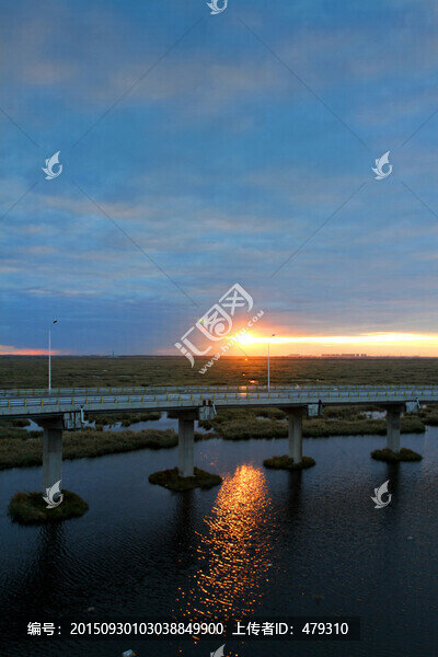 大慶,濕地,高架橋