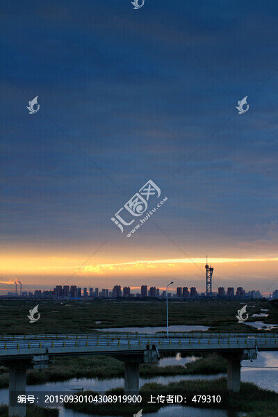 大慶,濕地,高架橋