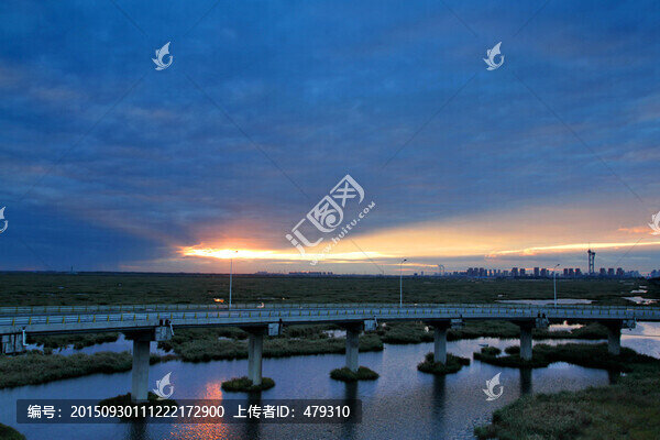 大慶,濕地,高架橋