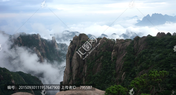 三清山全景圖