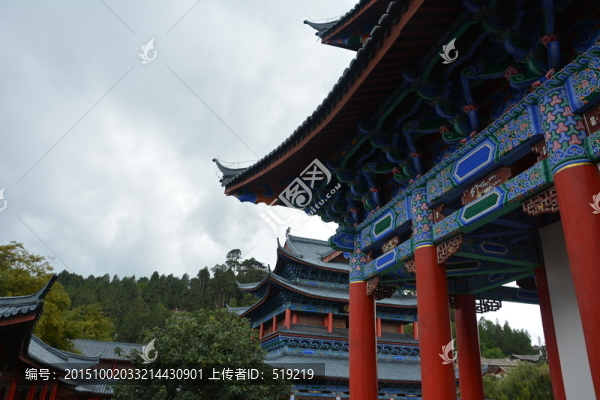 中式建筑,傳統(tǒng)建筑,積云
