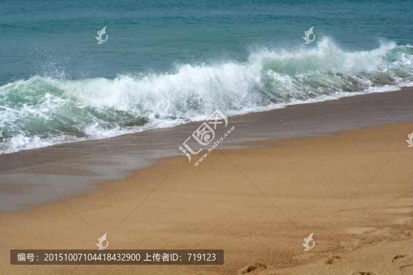 海浪海灘