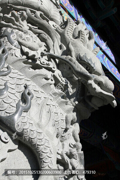 龍柱,石雕,雕刻