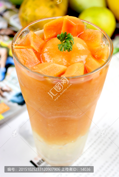 木瓜冰沙