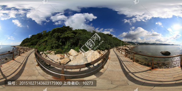 深圳大梅沙海濱公園360全景