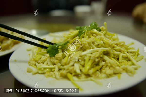 蒜黃雞蛋
