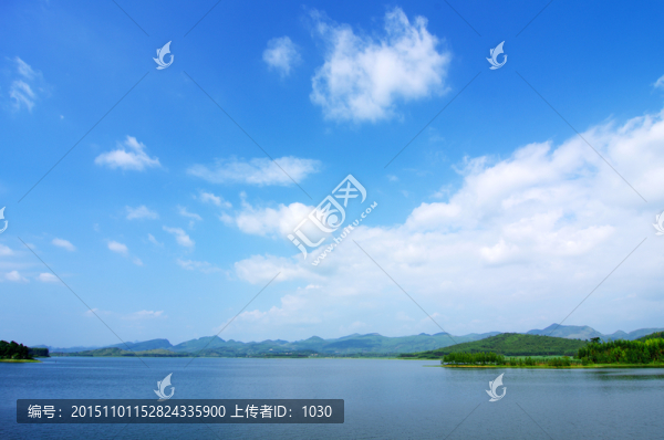 湖泊山水
