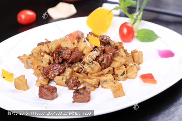 極品澳洲牛肉炒脆藕