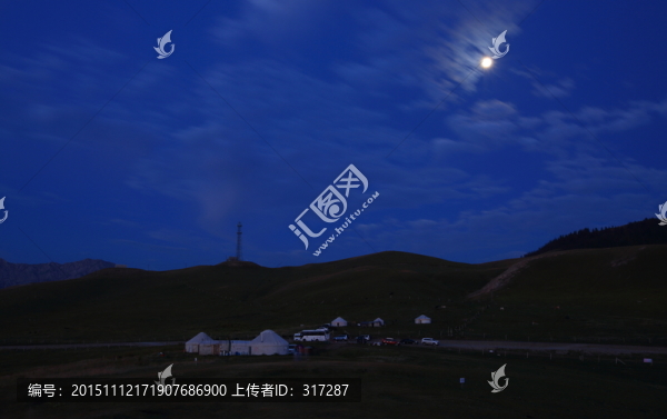 草原夜色