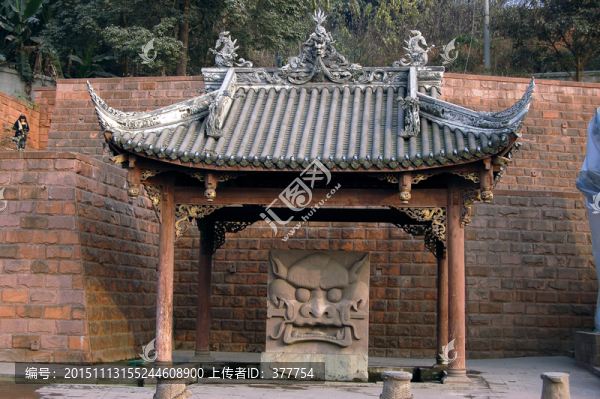 洛帶古鎮(zhèn)客家圖騰