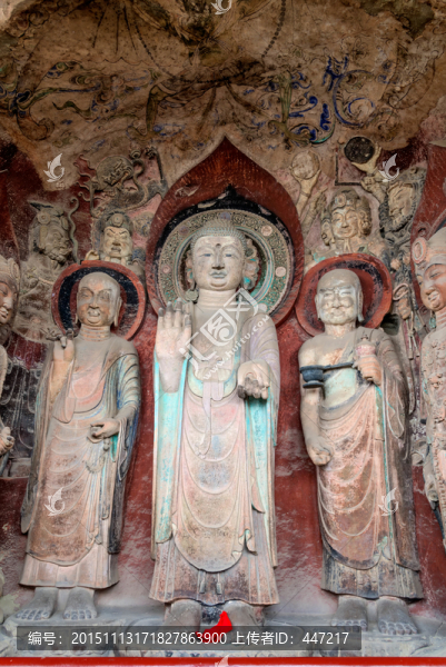 皇澤寺摩崖造像