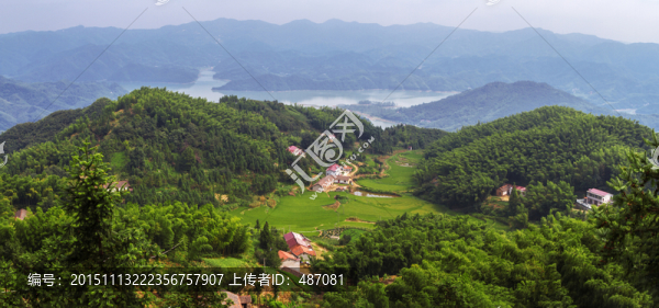 磨子潭水庫風(fēng)光